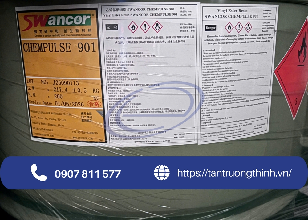 NHỰA VINYL ESTER SWANCOR 901