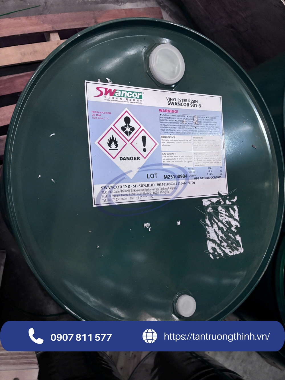 NHỰA VINYL ESTER SWANCOR 901-3