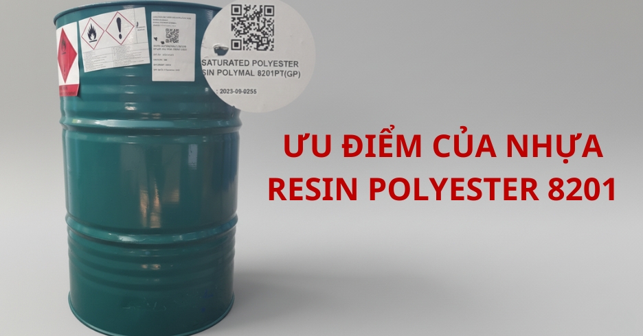NHỰA POLYESTER 8201 - Nhựa Poly hồng