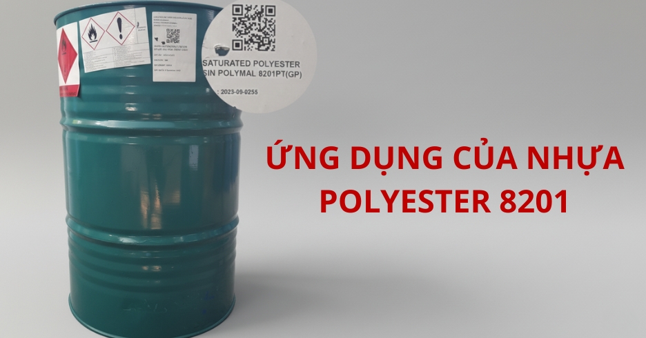 NHỰA POLYESTER 8201 - Nhựa Poly hồng